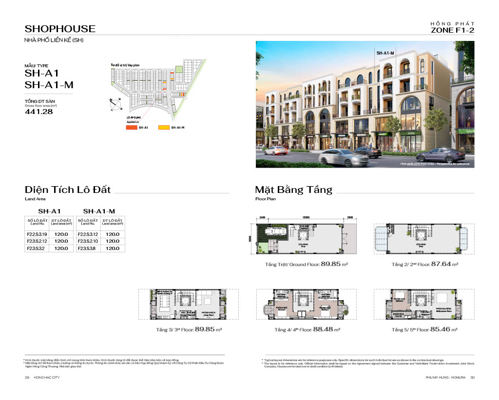 Townhouse - Hồng Hạc City