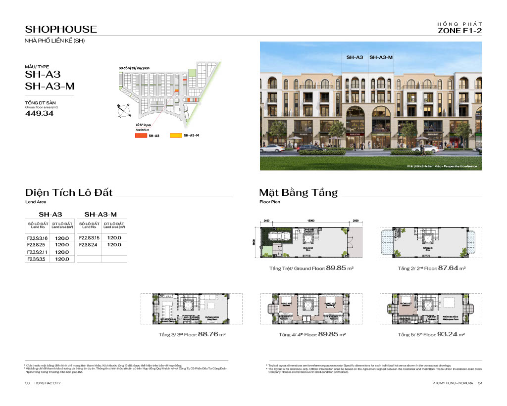 Townhouse - Hồng Hạc City