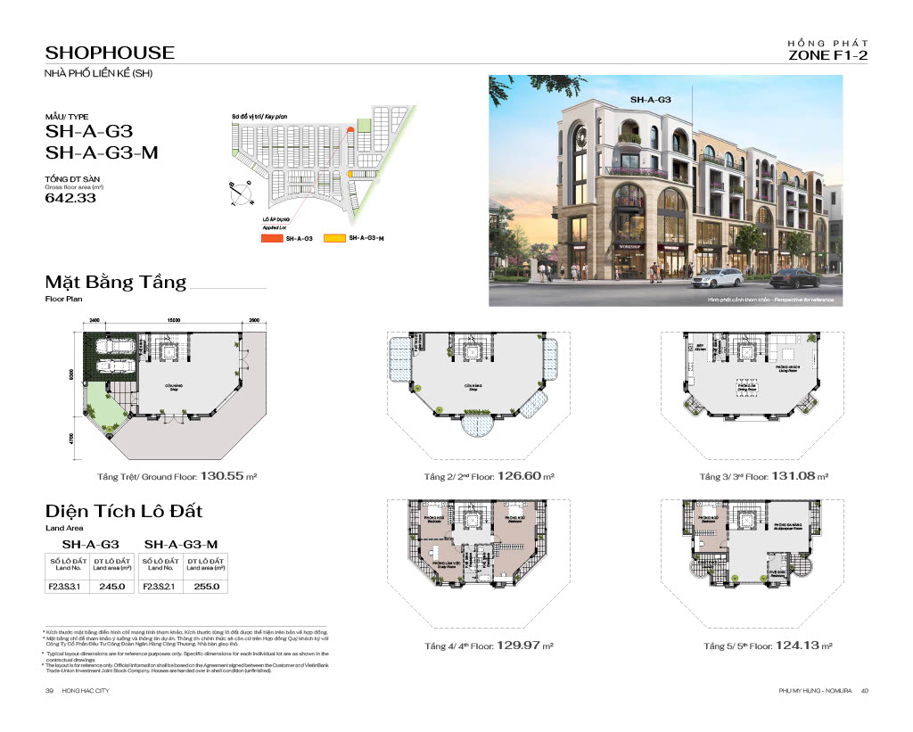 Townhouse - Hồng Hạc City