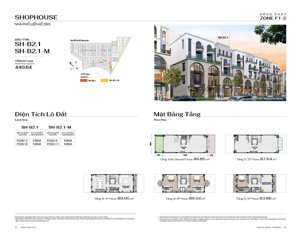 Townhouse - Hồng Hạc City