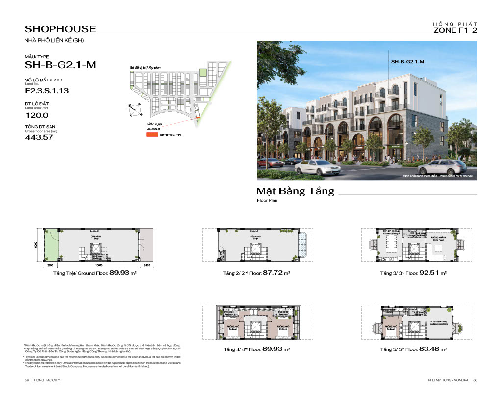 Shophouse - Hồng Hạc City